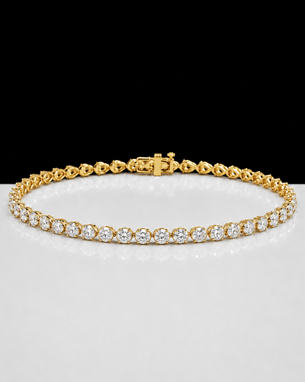 Round Tennis Bracelet