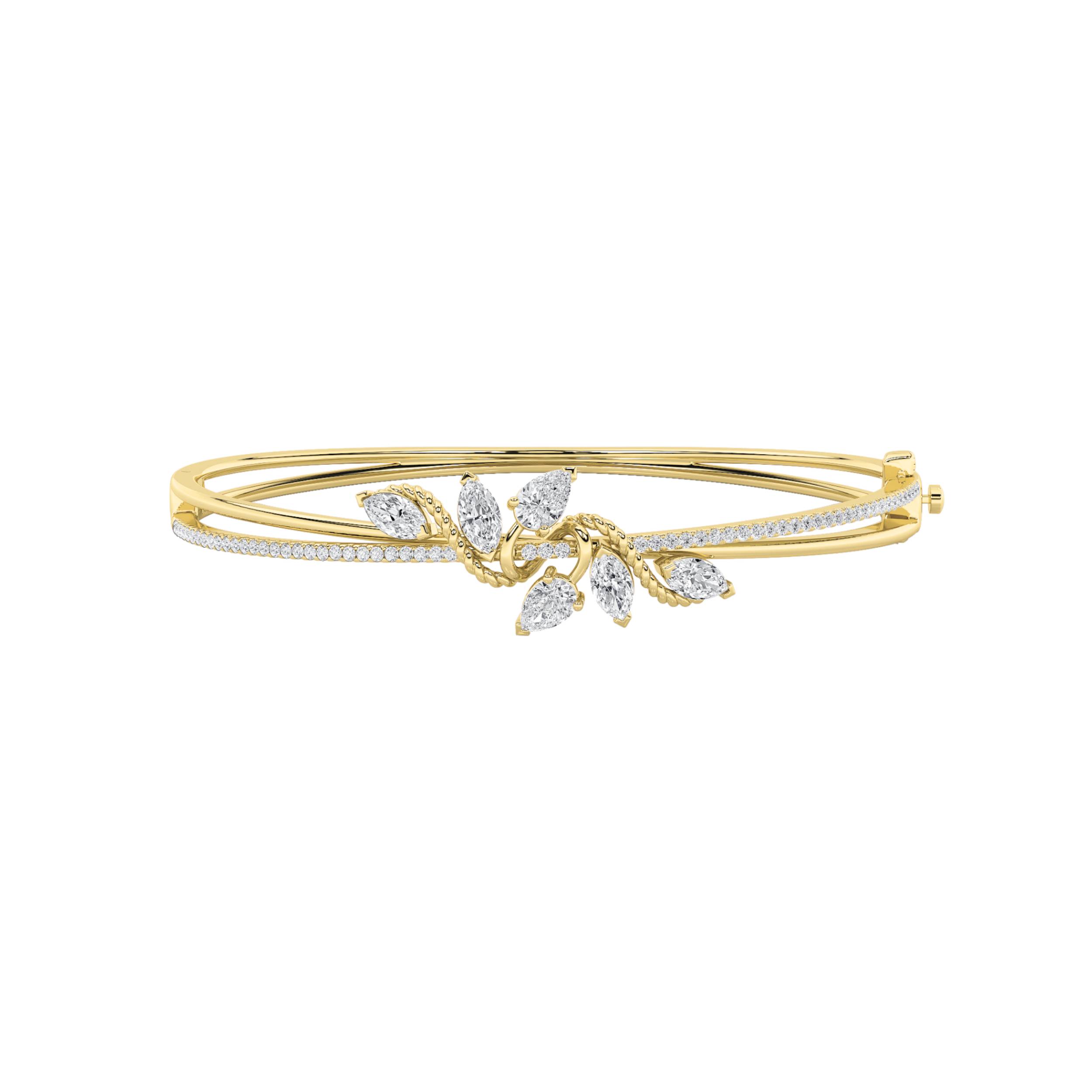 marquise bangle YG