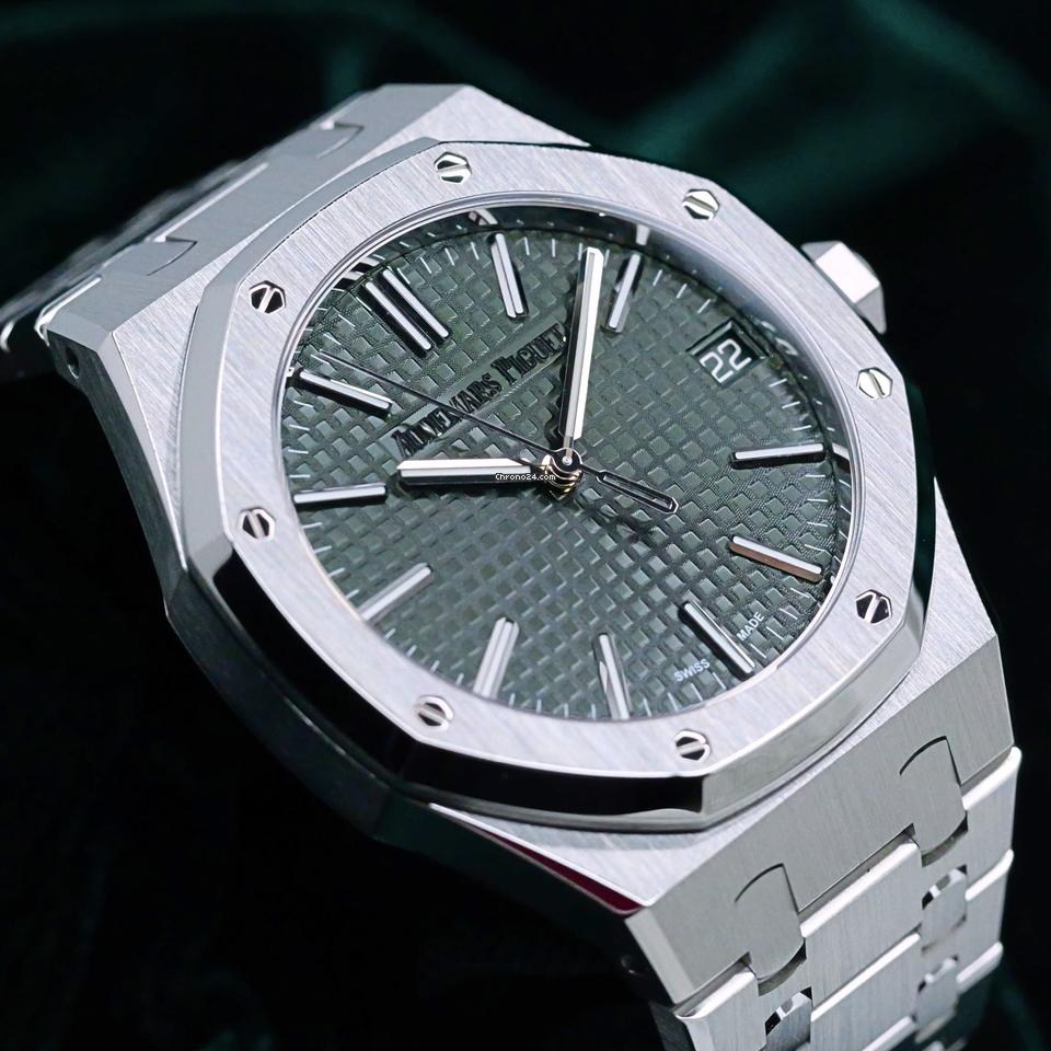 Audemars Piguet 2025 MINT FULL SET Royal Oak Selfwinding Khaki