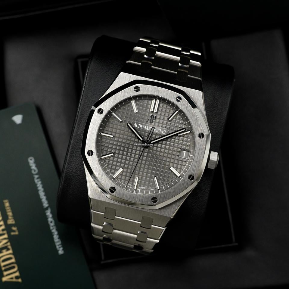 Audemars Piguet Royal Oak Grey Dial 15500ST Full Set 2021
