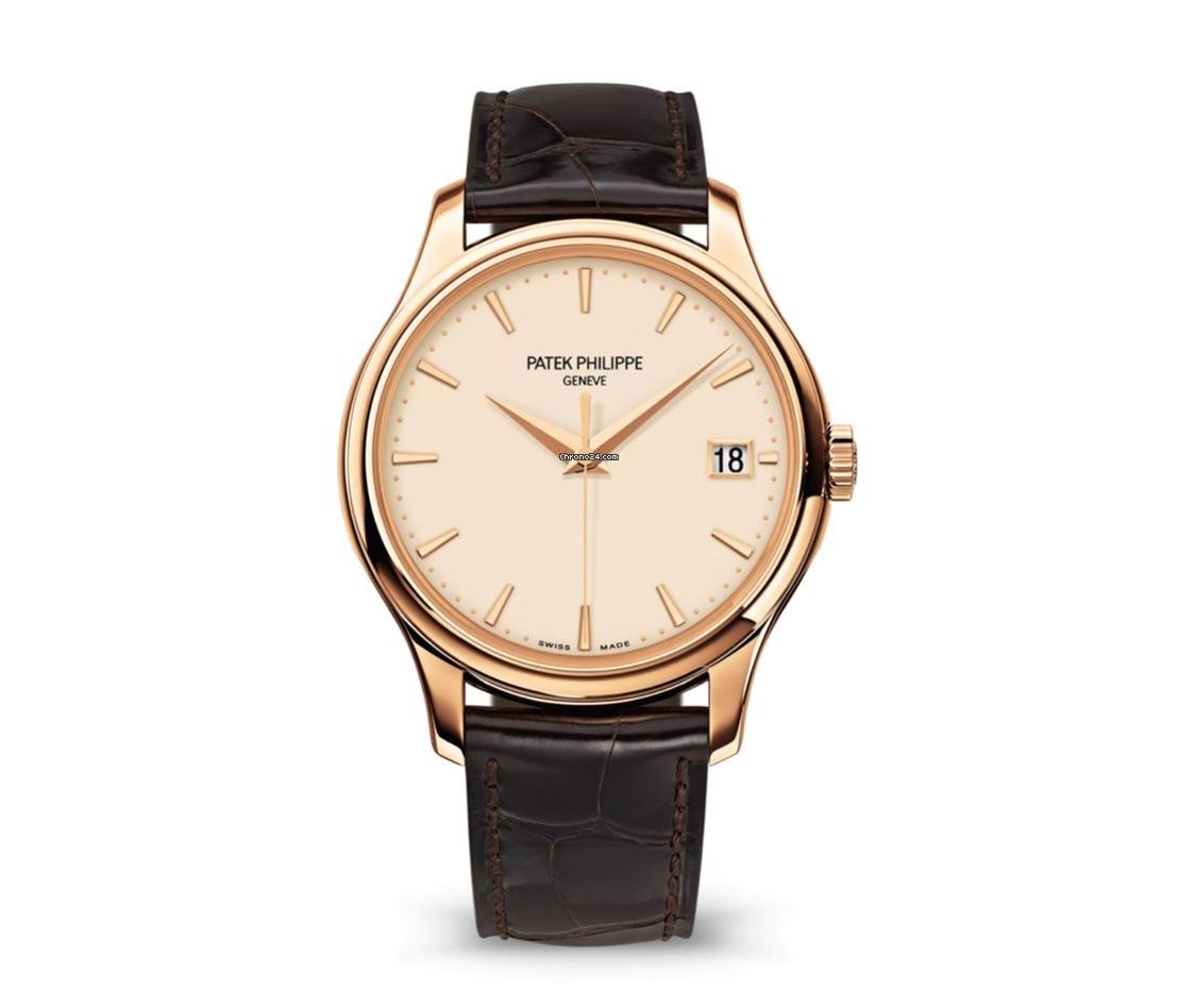 Patek Philippe 2025 New Calatrava Date Rose Gold