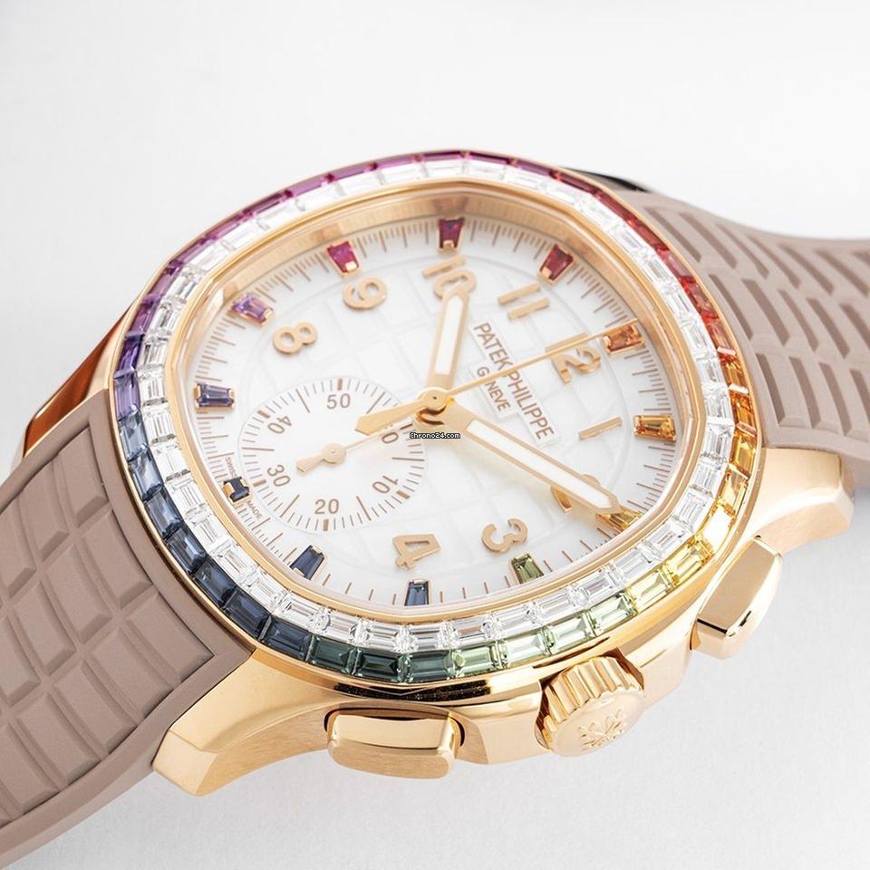 Patek Philippe 7968 300R 001 Aquanaut Luce Rainbow Chronograph