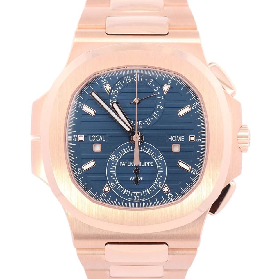 Patek Philippe Nautilus 40 5mm Blue Dial Watch Ref 5990 1R 001