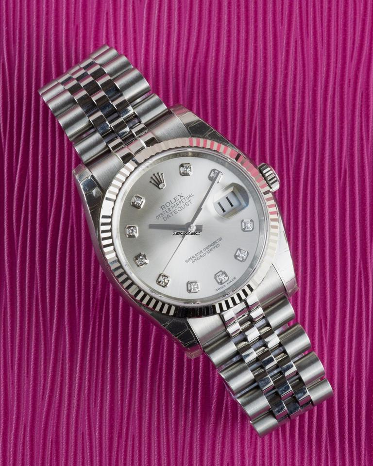 Rolex Datejust 36 Ref 116234 NOS Scatola e Garanzia Rolex