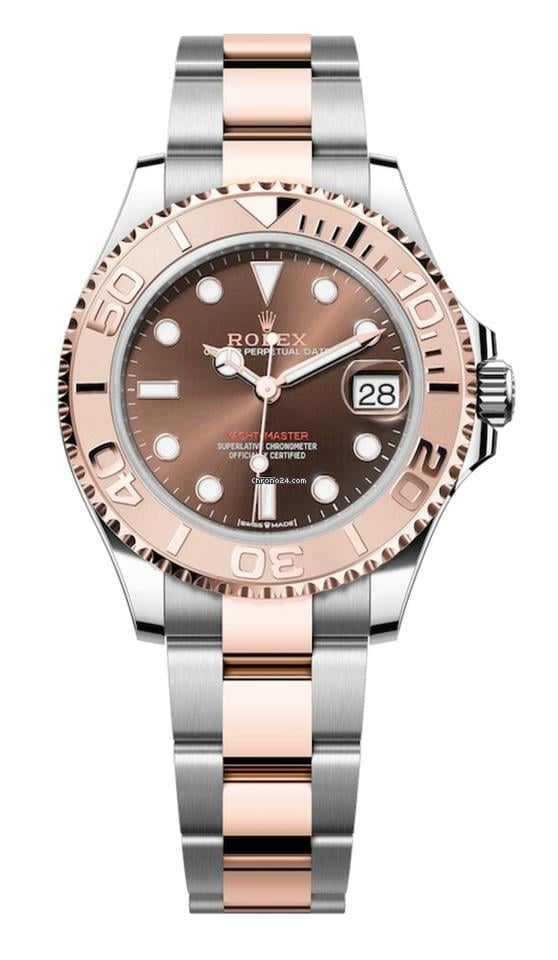 Rolex Unworn Two Tone Rose Gold Yacht Master 37mm 268621