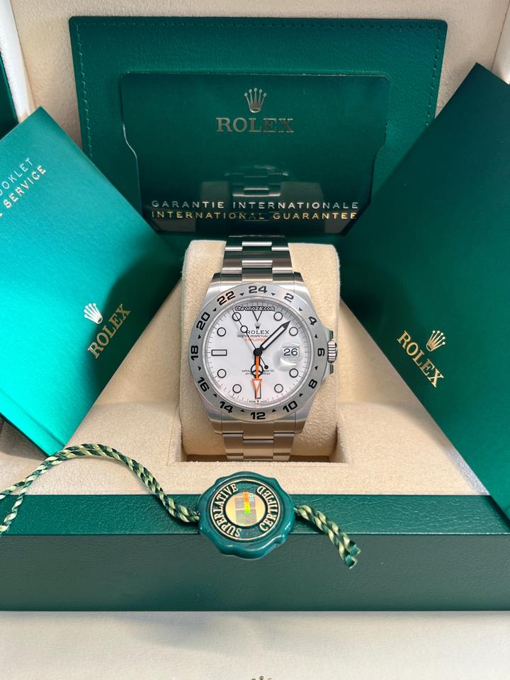 Rolex Unworn Explorer II 42mm White Dial 226570