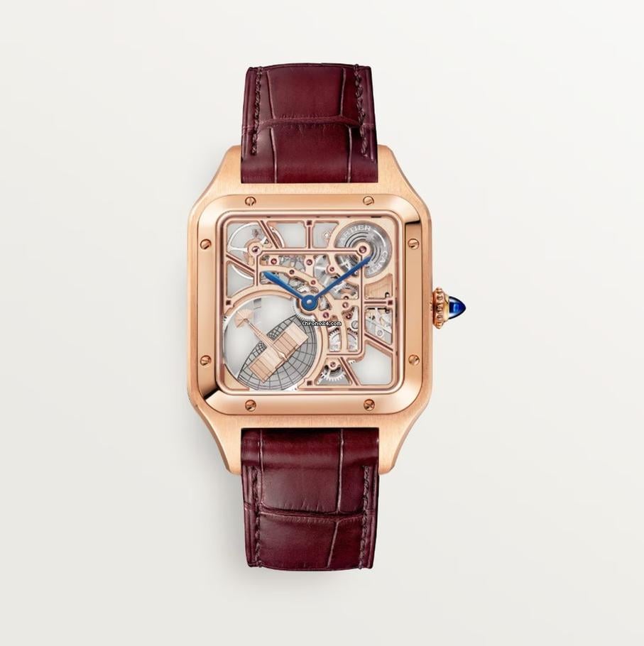 Cartier Skeleton Micro Rotor Micro rotor Santos dumont