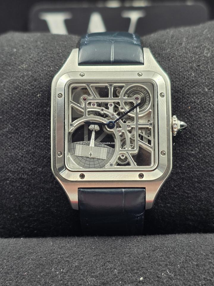 Cartier Skeleton Santos Skeleton dial